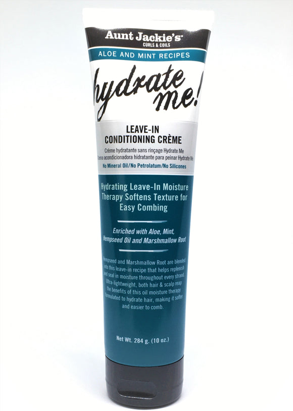 Aunt Jackie's Aloe and Mint Hydrate Me Leave In Conditioning Creme