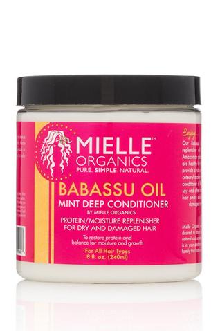 Mielle Organics  Babassu Oil Mint Deep Conditioner