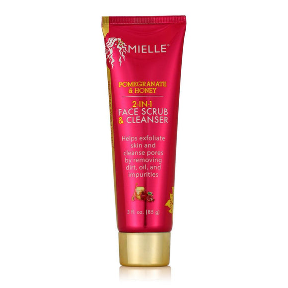 Mielle Organics Pomegranate and Honey 2 in 1 Face Scrub and Cleanser