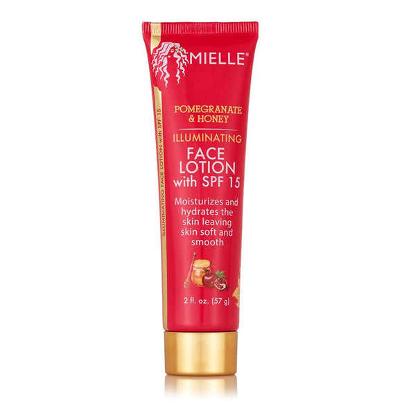 Mielle Organics Pomegranate and Honey Illuminating Face Lotion with  SPF15