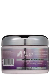 The Mane Choice Pink Lemonade & Coconut Super Antioxidant & Texture Beautifier Curl Boosting Sherbet