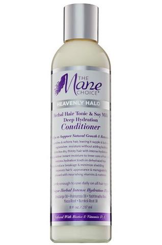 The Mane Choice Heavenly Halo Herbal Hair Tonic & Soy Milk Deep Hydration Conditioner