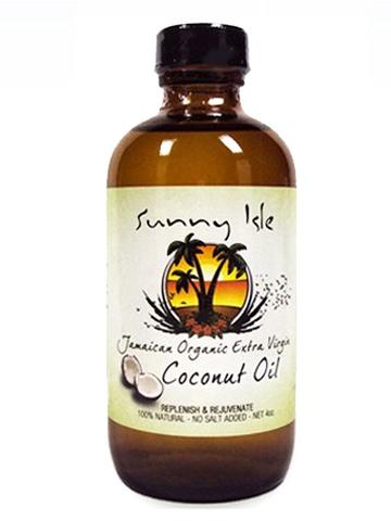 Sunny Isle Jamaican Black Castor Oil Organic Extra Virgin Coconut Oil